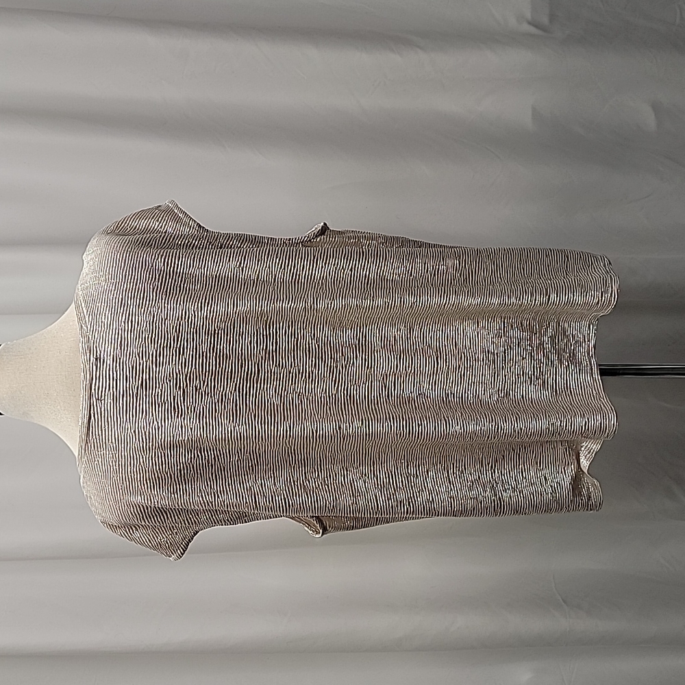 Liz Claiborne Career Shimmery Sleeveless Dressy Blouse Top 1X EUC Rom-com Core - Picture 4 of 9